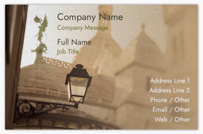 Design Preview for Design Gallery: Tours & Sightseeing Pearl Business Cards