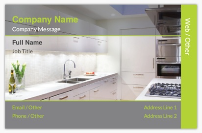Design Preview for Design Gallery: Kitchen & Bathroom Remodelling Textured Uncoated Business Cards