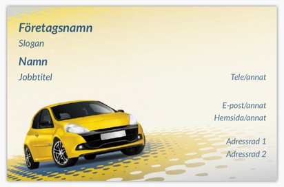Förhandsgranskning av design för Designgalleri: Bilverkstad Extratjocka visitkort, Standard (85 x 55 mm)