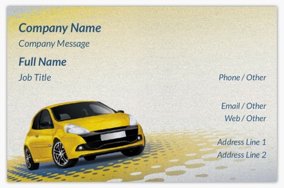 Design Preview for Design Gallery: Car Parts & Tyres Pearl Business Cards