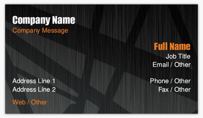 Design Preview for Design Gallery: Architecture  Matte Visiting Cards, Standard (89 x 51 mm)