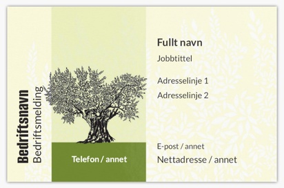 Forhåndsvisning av design for Designgalleri: Natur og landskap Svært tykke visittkort, Standard (85 x 55 mm)
