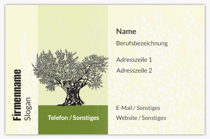 Designvorschau für Designgalerie: Hochglanz-Visitenkarten Bauernhof & Landwirtschaft