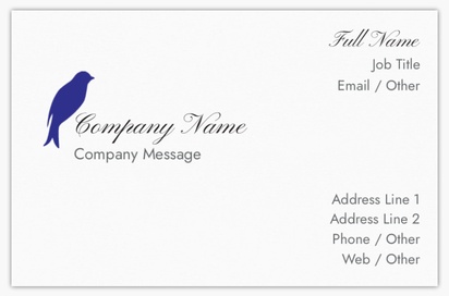 Design Preview for Design Gallery: Recycled Matte Business Cards, Standard (85 x 55 mm)