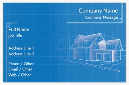 Design Preview for Design Gallery: Architecture  Ultra-Thick Business Cards, Standard (85 x 55 mm)
