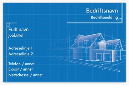 Forhåndsvisning av design for Designgalleri: Standard visittkort, Standard (85 x 55 mm)