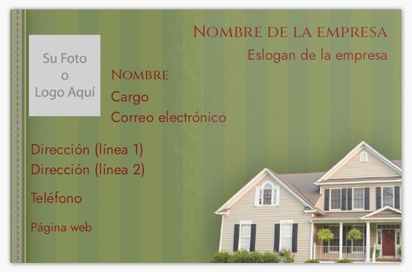 Vista previa del diseño de Galería de diseños de tarjetas de visita extragruesas para abogados del sector inmobiliario, Standard (85 x 55 mm)