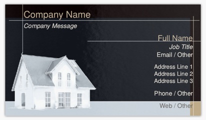 Design Preview for Architecture Standard Business Cards Templates, Standard (3.5" x 2")