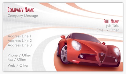 Design Preview for Car Wash & Valeting Ultra Thick Business Cards Templates
