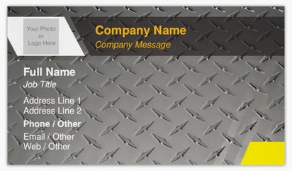 Design Preview for Design Gallery: Welding & Metal Work Non-Tearable Visiting Cards