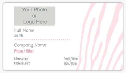 Design Preview for Design Gallery: Modern & Simple Business Card Stickers