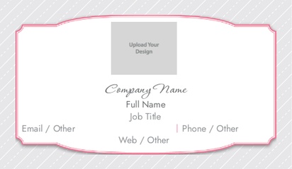 Design Preview for Design Gallery: Bags & Accessories Business Card Stickers, Small