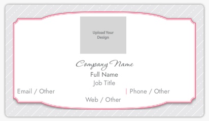 Design Preview for Templates for Bags & Accessories Name Card Stickers 