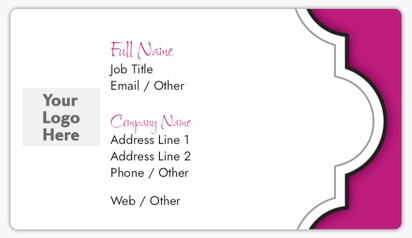 Design Preview for Design Gallery: Jewellery Business Card Stickers