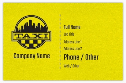 Design Preview for Design Gallery: Taxi Service Pearl Business Cards
