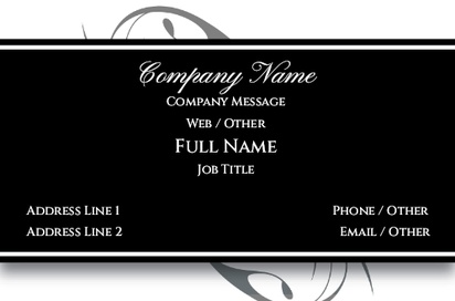 Design Preview for Design Gallery: Event Planning & Entertainment Natural Uncoated Business Cards
