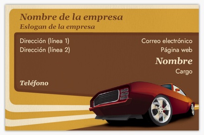 Vista previa del diseño de Galería de diseños de tarjetas de visita textura natural para alquiler de coches