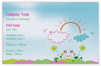 Design Preview for Design Gallery: Toys & Games Pearl Business Cards