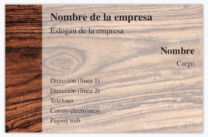 Vista previa del diseño de Galería de diseños de tarjetas de visita textura rugosa para carpintería y ebanistería
