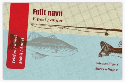 Forhåndsvisning av design for Designgalleri: Jakt & fiske Visittkort av perlemorspapir