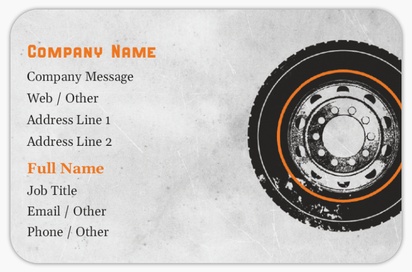 Design Preview for Design Gallery: Car Parts & Tyres Rounded Corner Business Cards, Rounded Standard (85 x 55 mm)
