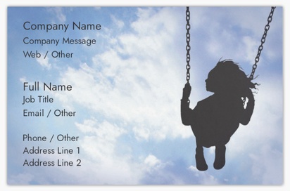 Design Preview for Design Gallery: Foster Services & Adoption Ultra-Thick Business Cards, Standard (85 x 55 mm)
