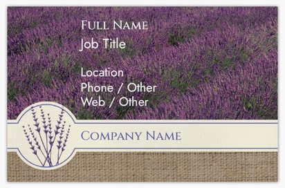 Design Preview for Design Gallery: Accommodations Natural Uncoated Business Cards