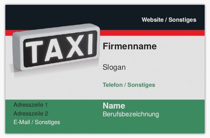 Designvorschau für Designgalerie: Standard-Visitenkarten Fahrzeuge & Transport, Standard (85 x 55 mm)