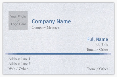Design Preview for Design Gallery: Conservative Pearl Business Cards