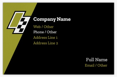 Design Preview for Design Gallery: Automotive & Transportation Natural Uncoated Business Cards
