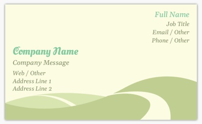 Design Preview for Design Gallery: Guidance & Counseling Standard Business Cards, Standard (91 x 55 mm)