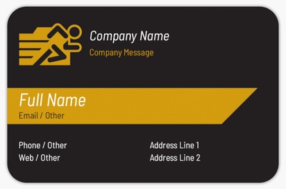 Design Preview for Design Gallery: Sports Specific Rounded Corner Business Cards, Rounded Standard (85 x 55 mm)