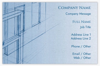 Design Preview for Design Gallery: Architecture  Pearl Business Cards