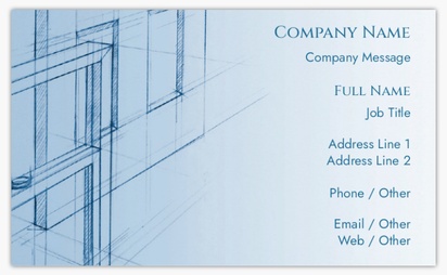 Design Preview for Design Gallery: Architecture  Classic Visiting Cards