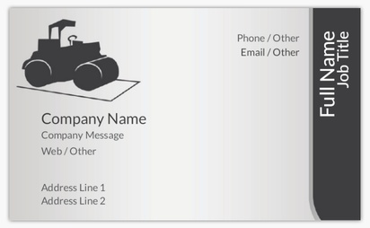 Design Preview for Design Gallery: Paving Standard Business Cards, Standard (91 x 55 mm)