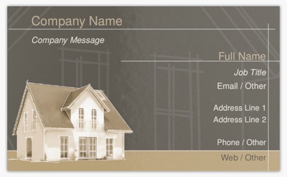 Design Preview for Design Gallery: Property & Estate Agents Classic Visiting Cards