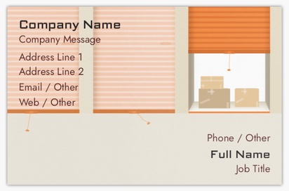 Design Preview for Design Gallery: Removals & Storage Ultra-Thick Business Cards, Standard (85 x 55 mm)