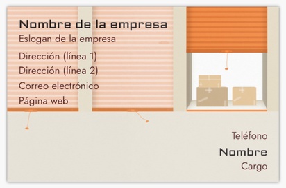 Vista previa del diseño de Galería de diseños de tarjetas de visita extragruesas para traslados y almacenamiento, Standard (85 x 55 mm)
