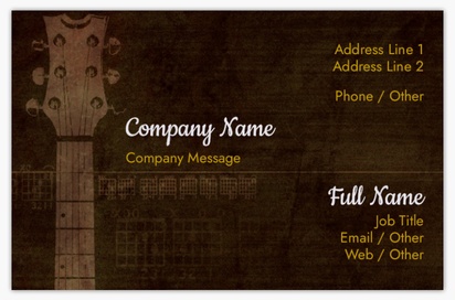 Design Preview for Design Gallery: Education & Child Care Linen Business Cards
