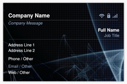 Design Preview for Design Gallery: Mobile Devices & Telecommunication Textured Uncoated Business Cards