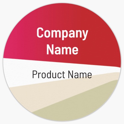 Design Preview for Design Gallery: Loan Officer Product Labels on Sheets, Circle 3.8 x 3.8 cm