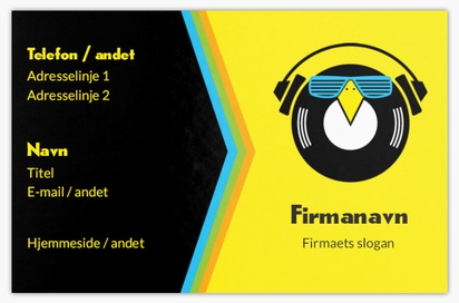 Forhåndsvisning af design for Designgalleri: Sjovt og fjollet Ekstra tykke visitkort, Standard (85 x 55 mm)