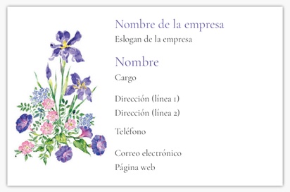 Vista previa del diseño de Galería de diseños de tarjetas de visita textura rugosa para floristerías