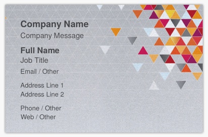 Design Preview for Design Gallery: Software Development Pearl Business Cards