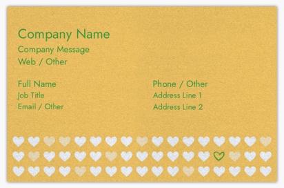 Design Preview for Design Gallery: Introduction & Dating Agencies Pearl Business Cards