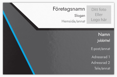 Förhandsgranskning av design för Designgalleri: Internetpublicering Extratjocka visitkort, Standard (85 x 55 mm)