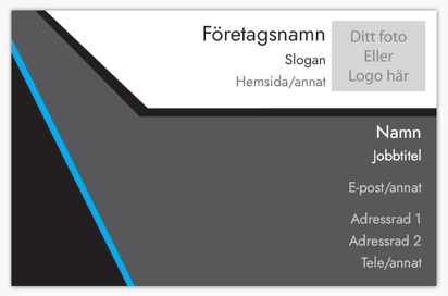 Förhandsgranskning av design för Designgalleri: Nätverksadministration Visitkort med softtouch-yta