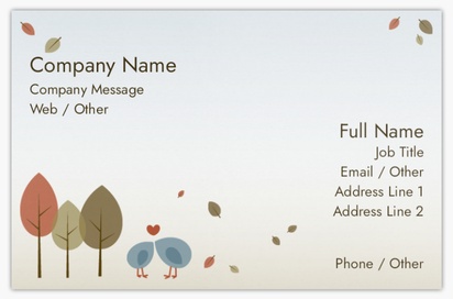 Design Preview for Design Gallery: Education & Child Care Ultra-Thick Business Cards, Standard (85 x 55 mm)