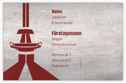 Förhandsgranskning av design för Designgalleri: Bilverkstad Extratjocka visitkort, Standard (85 x 55 mm)