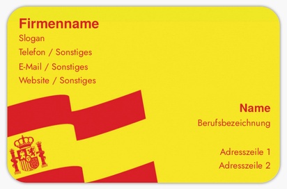 Designvorschau für Designgalerie: Visitenkarten mit abgerundeten Ecken Militär & Strafverfolgung, Abgerundet Standard (85 x 55 mm)